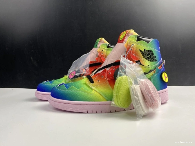 Cheap OG 1 AIR HIGH DC3481-900 BALVIN X J JORDAN 0703